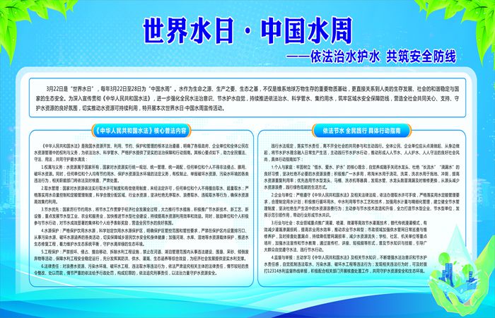 市773044永利集团党员开展第34届“世界水日”和第39届“中国水周”宣传主题党日活动